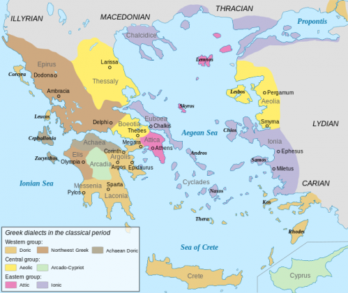 Ancient Greek tribes | Short history website