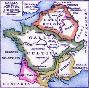 Julius Caesar in Gaul during 55 -50 BC | Short history website