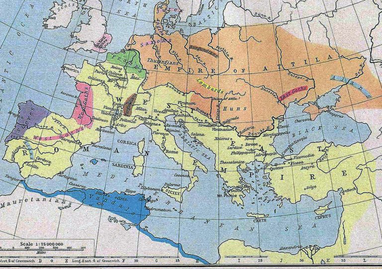 Fall of the Western Roman Empire 476 AD | Short history website