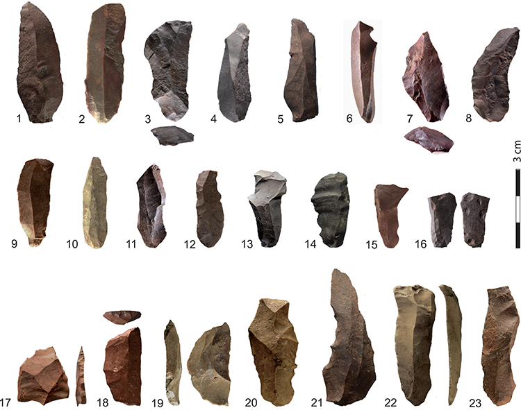 mesolithic tools with names